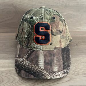 Syracuse Camo Top of the World Cap Hat SU Stretch Fit
